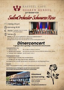 Dinerconcert Schwarze Rose Nieuwe Versie