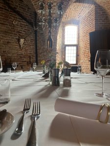 Diner in een van onze prachtige ruimtes